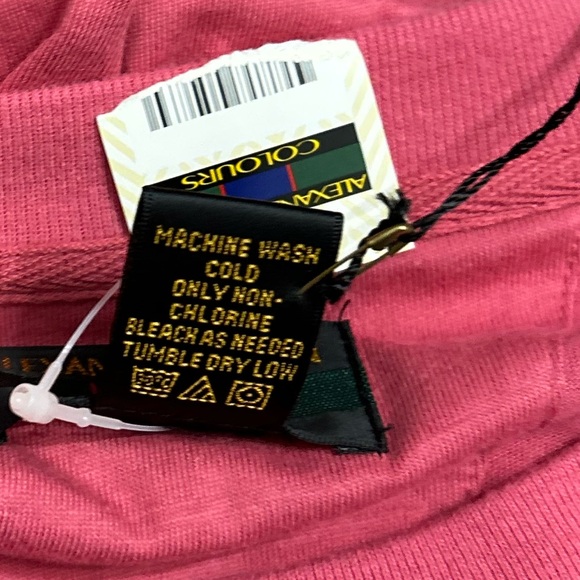 Alexander Julian Colours Men's Salmon Short Sleeve T-shirt Size XXL - Picture 7 of 10